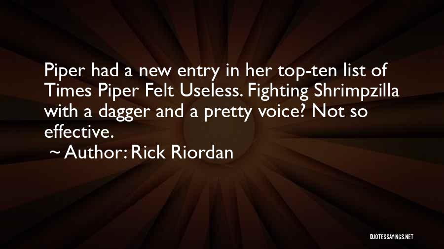 Confidence And Self Esteem Quotes By Rick Riordan