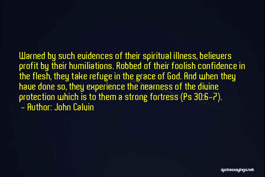 Confidence And Strong Quotes By John Calvin