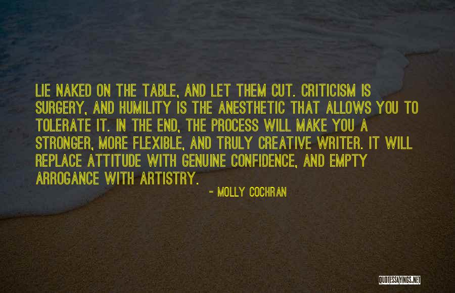 Confidence Attitude Quotes By Molly Cochran Confidence Attitude Quotes By Molly Cochran