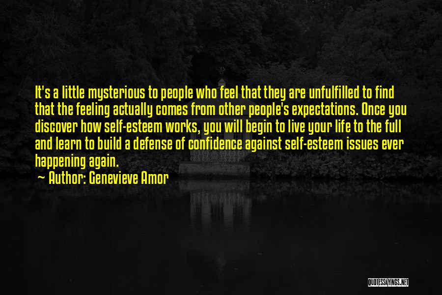 Confidence Build Up Quotes By Genevieve Amor