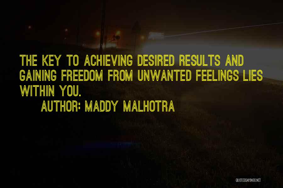 Confidence Gaining Quotes By Maddy Malhotra