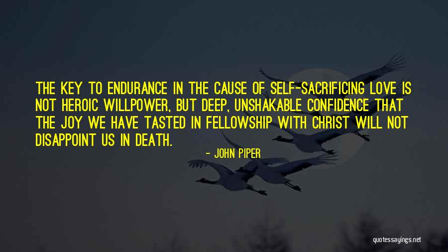 Confidence In Christ Quotes By John Piper