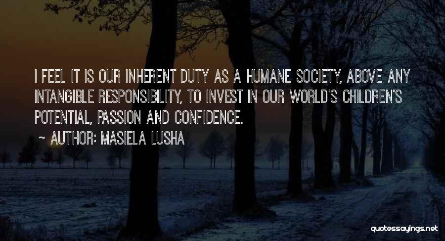 Confidence In Leadership Quotes By Masiela Lusha