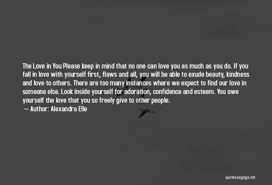 Confidence In Love Quotes By Alexandra Elle