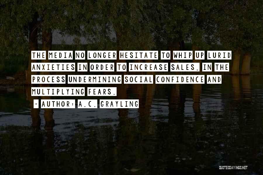 Confidence In Sales Quotes By A.C. Grayling