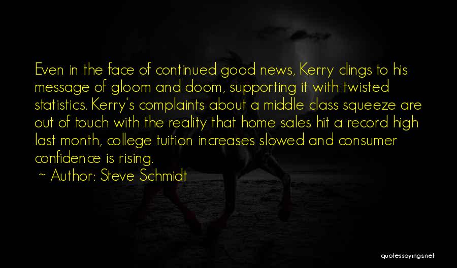 Confidence In Sales Quotes By Steve Schmidt
