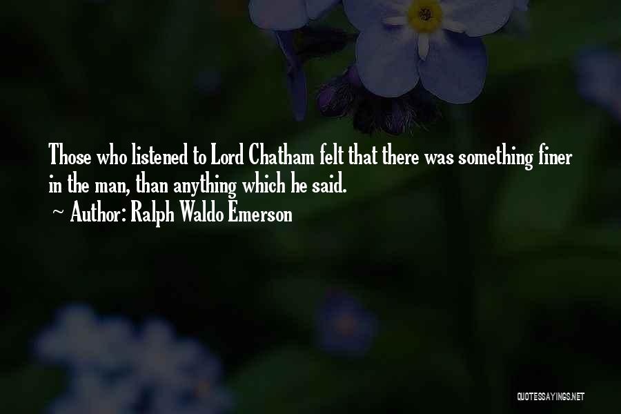 Confidence In The Lord Quotes By Ralph Waldo Emerson