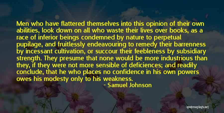 Confidence In Your Abilities Quotes By Samuel Johnson