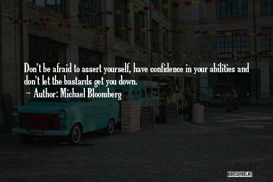 Confidence In Yourself Quotes By Michael Bloomberg