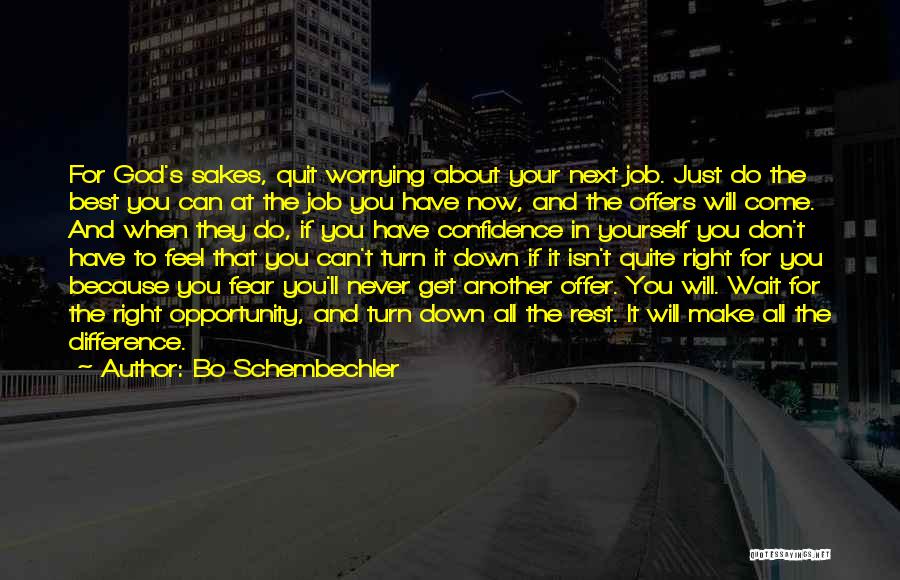 Confidence Isn't Quotes By Bo Schembechler