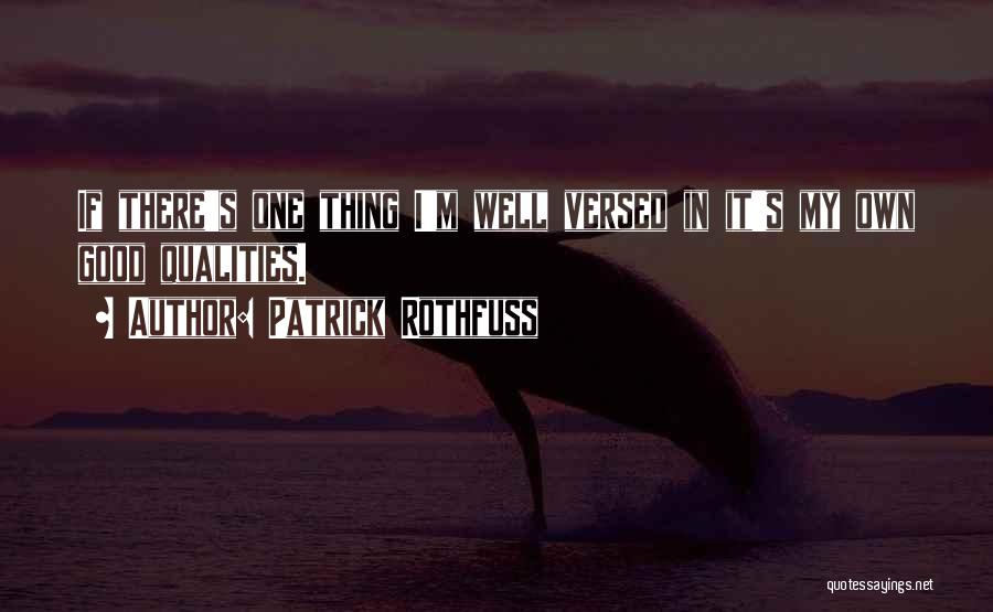 Confidence Not Arrogance Quotes By Patrick Rothfuss