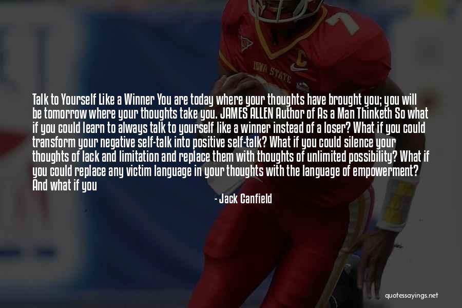 Confidence With Yourself Quotes By Jack Canfield