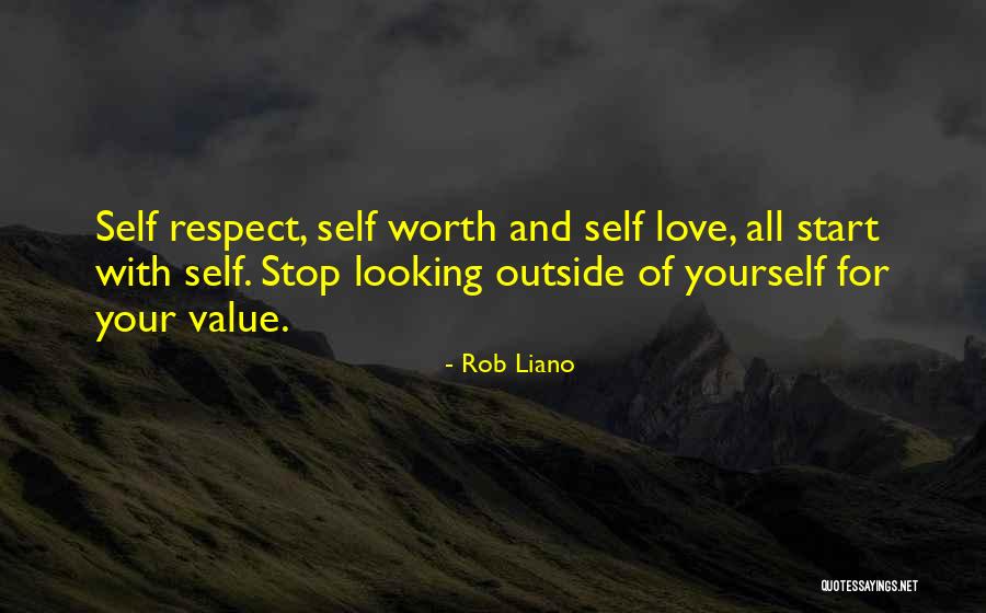 Confidence With Yourself Quotes By Rob Liano