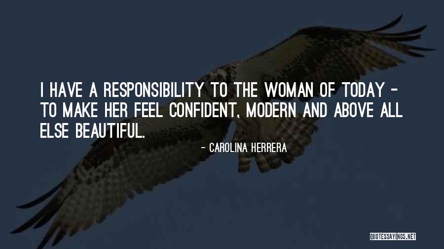 Confident And Beautiful Quotes By Carolina Herrera Confident And Beautiful Quotes By Carolina Herrera