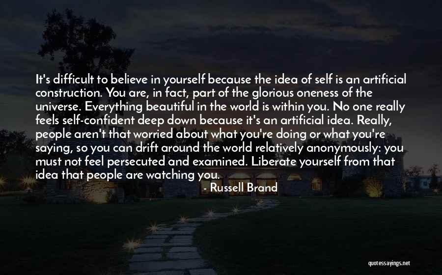Confident And Beautiful Quotes By Russell Brand Confident And Beautiful Quotes By Russell Brand