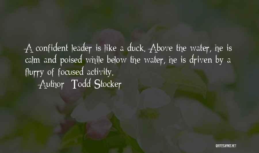 Confident Leaders Quotes By Todd Stocker