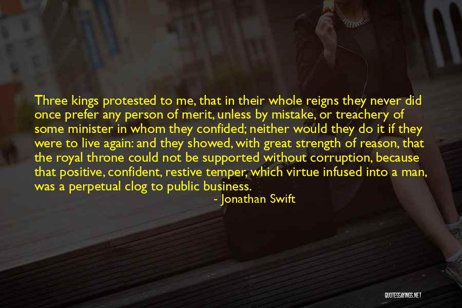 Confident Person Quotes By Jonathan Swift Confident Person Quotes By Jonathan Swift