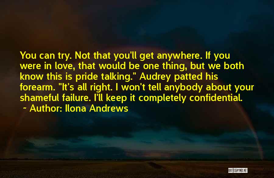 Confidential Love Quotes By Ilona Andrews