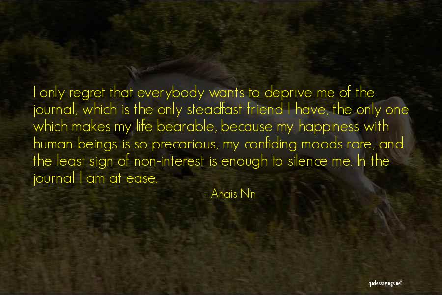 Confiding In Someone Quotes By Anais Nin