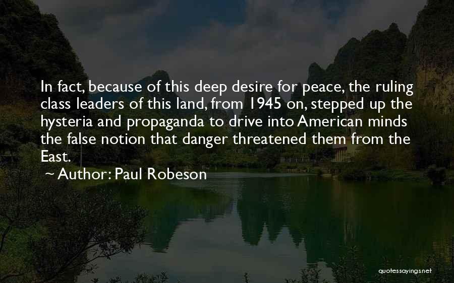 Confience Quotes By Paul Robeson