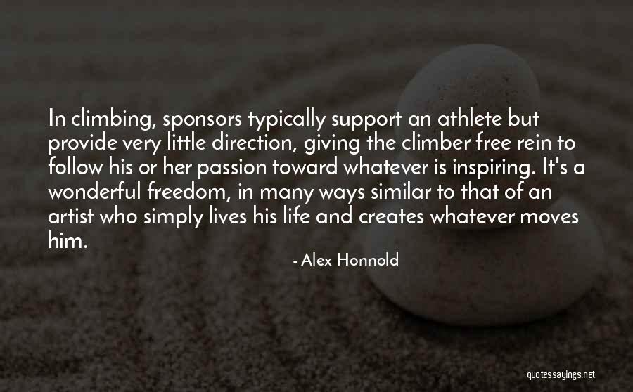 Confiere Significado Quotes By Alex Honnold Confiere Significado Quotes By Alex Honnold