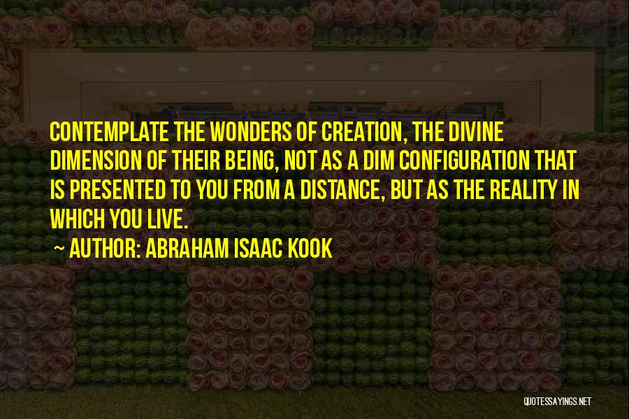 Configuration Quotes By Abraham Isaac Kook