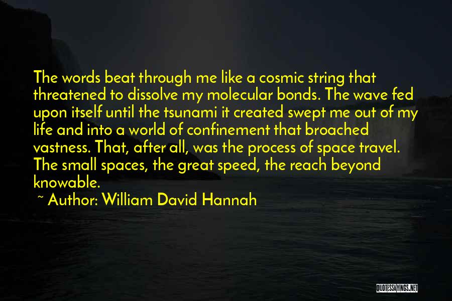 Confinement Quotes By William David Hannah