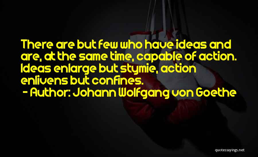 Confines Quotes By Johann Wolfgang Von Goethe