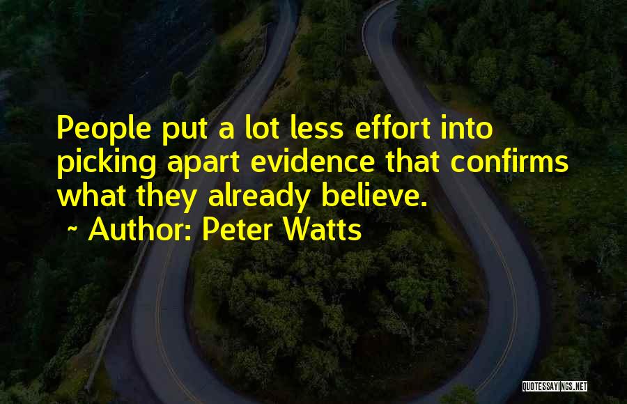 Confirmation Quotes By Peter Watts