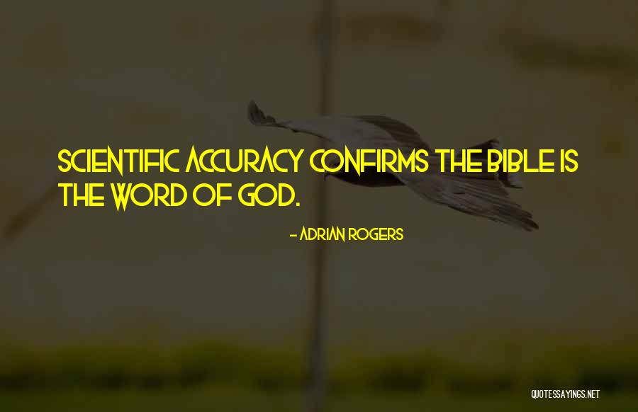 Confirms Quotes By Adrian Rogers