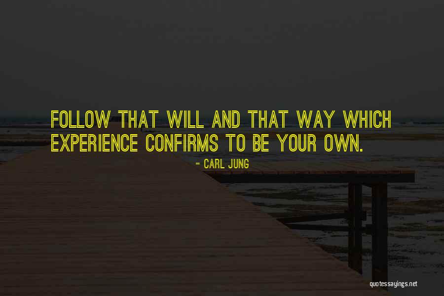 Confirms Quotes By Carl Jung