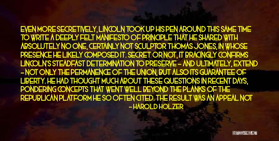 Confirms Quotes By Harold Holzer Confirms Quotes By Harold Holzer