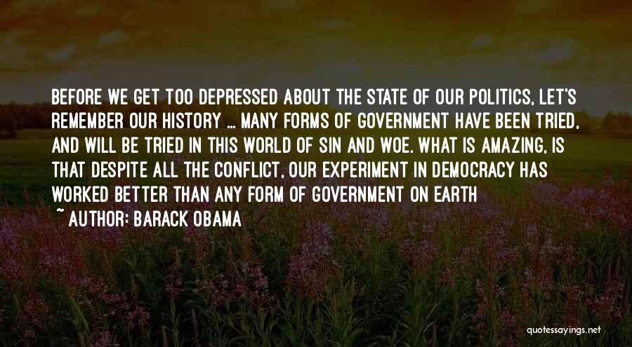 Conflict And History Quotes By Barack Obama