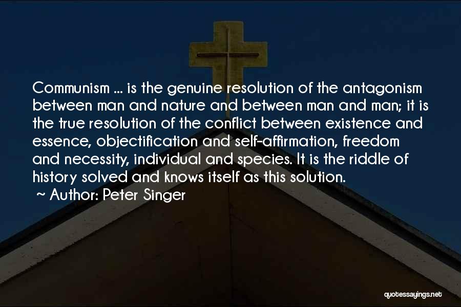 Conflict And History Quotes By Peter Singer