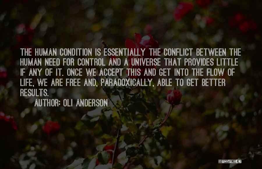 Conflict And Human Nature Quotes By Oli Anderson