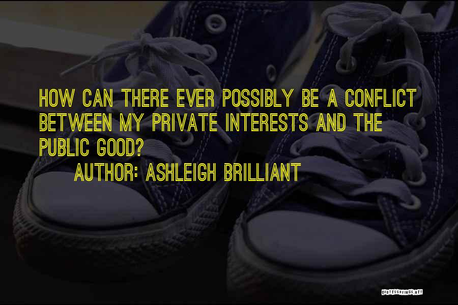 Conflict And Negotiation Quotes By Ashleigh Brilliant