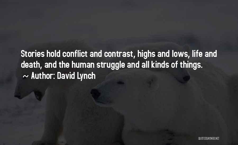 Conflict And Struggle Quotes By David Lynch