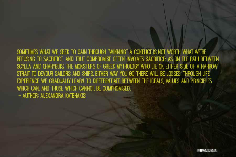 Conflict Compromise Quotes By Alexandra Katehakis
