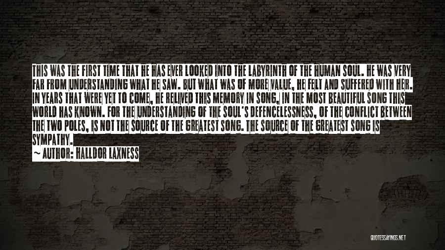 Conflict In The World Quotes By Halldor Laxness