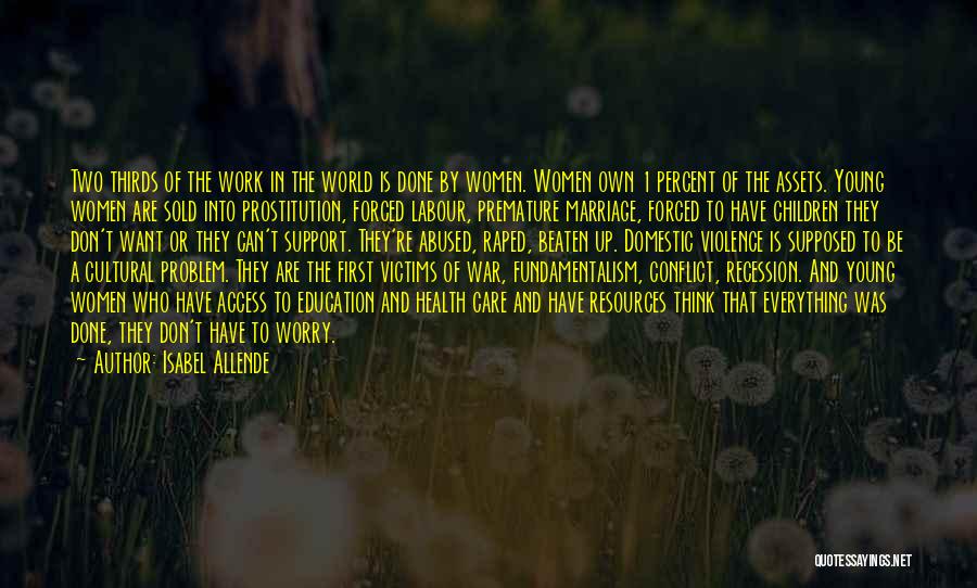 Conflict In The World Quotes By Isabel Allende