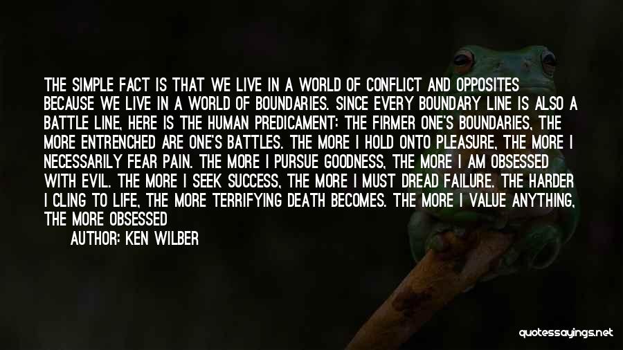 Conflict In The World Quotes By Ken Wilber