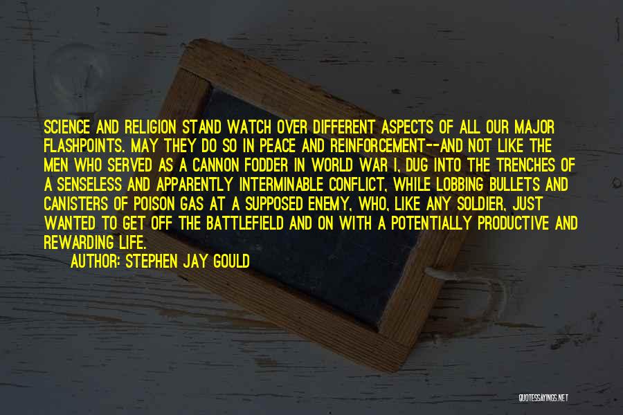 Conflict In The World Quotes By Stephen Jay Gould