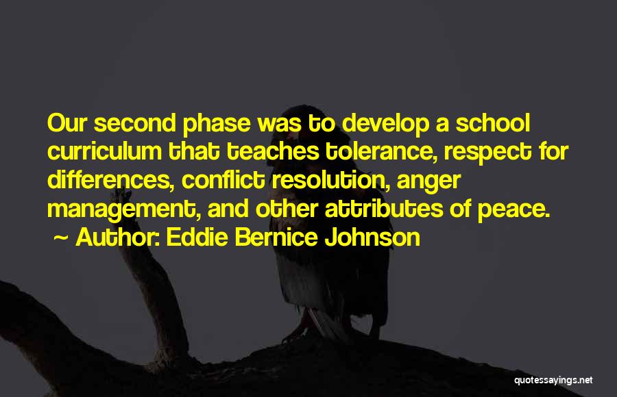 Conflict Resolution Quotes By Eddie Bernice Johnson
