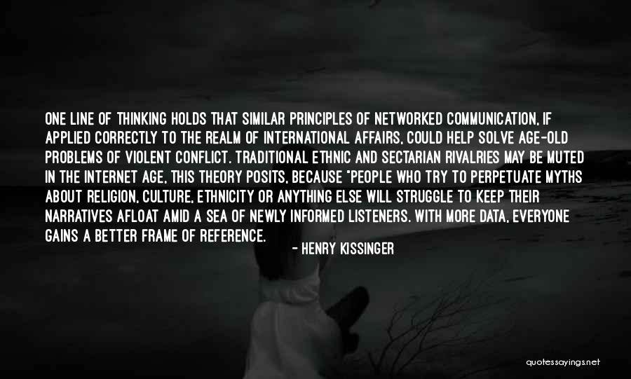 Conflict Theory Quotes By Henry Kissinger