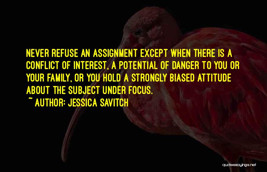 Conflict With Family Quotes By Jessica Savitch