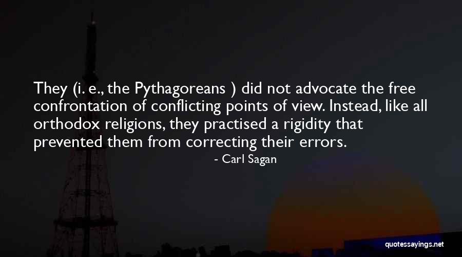 Conflicting Views Quotes By Carl Sagan Conflicting Views Quotes By Carl Sagan