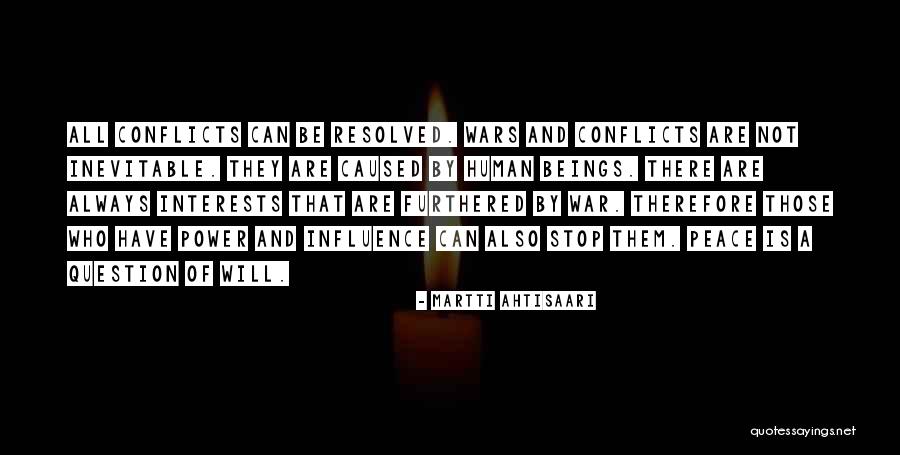 Conflicts Of Interests Quotes By Martti Ahtisaari Conflicts Of Interests Quotes By Martti Ahtisaari