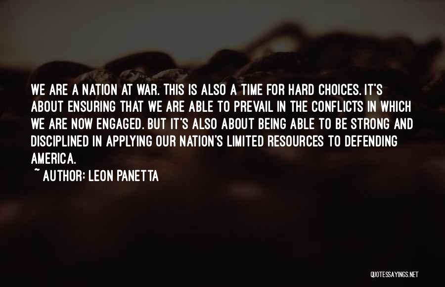 Conflicts Quotes By Leon Panetta