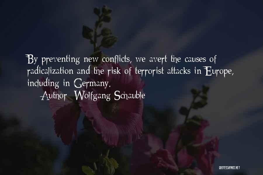 Conflicts Quotes By Wolfgang Schauble