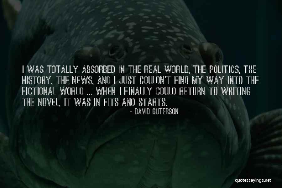 Conflito De Gera Es Quotes By David Guterson Conflito De Gera Es Quotes By David Guterson